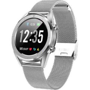 Belesy® Businessmodel - Smartwatch - zilver