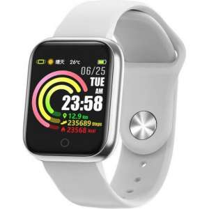 Smarty SW005B Smart Watch - Sport horloge - Activitytracker - Wit