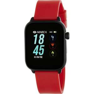 Marea smartwatch met rode rubberen band B59002/5