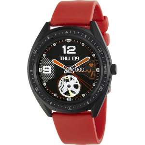 Marea smartwatch met rode rubberen band B59003/4