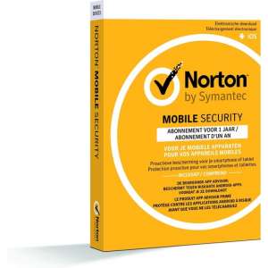NORTON MOBILE SECURITY 3.0 NL 1 USER 1 DEVICE 12MO SPECIAL CARD MM