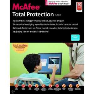 McAfee Total Protection 2007 - 3 User UK