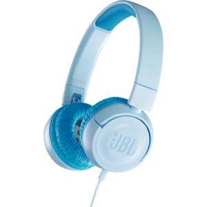 JBL JR300 Blauw - On-ear kinder koptelefoon