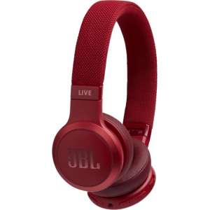 JBL Live 400BT Rood - On-ear bluetooth koptelefoon