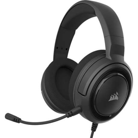 Corsair HS45 7.1 Surround Sound Gaming Headset - Carbon - PS4 + PC + Nintendo Switch