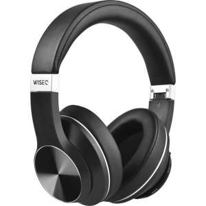 WISEQ - Draadloze Bluetooth Koptelefoon | 20 uur Actieve Noise Cancelling | + Gratis Hardcase