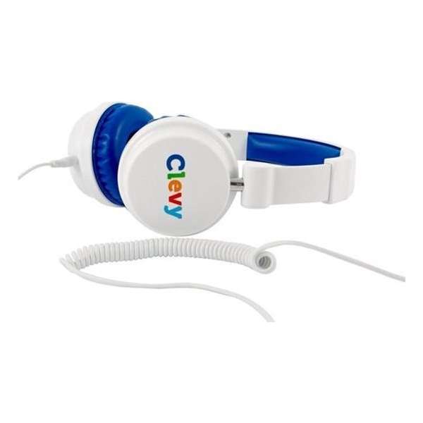 Clevy Hearsafe (Max 85 dB) - Koptelefoon voor kinderen incl. krulsnoer en microfoon