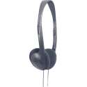 SoundLAB hoofdtelefoon met comfortabele hoofdband - zwart - 5 meter