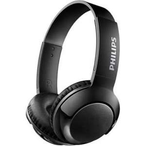 Philips BASS+ On-ear Bleutooth Headphone SHB3075BK - black - zwart - draadloos - koptelefoon - muziek - geluid