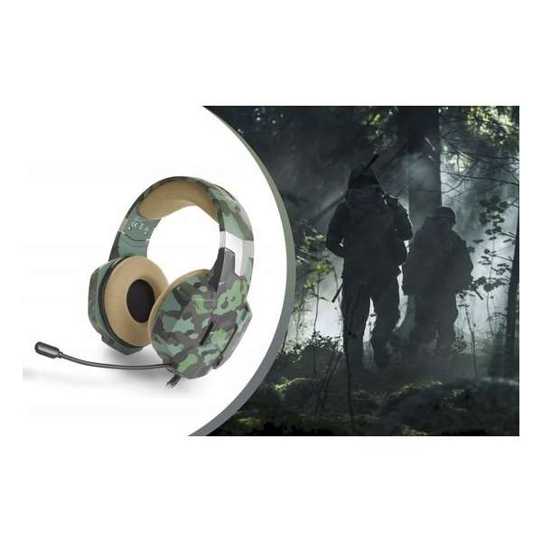 Army gaming headset / PC, Xbox One, PS4, Nintendo Switch en mobile devices