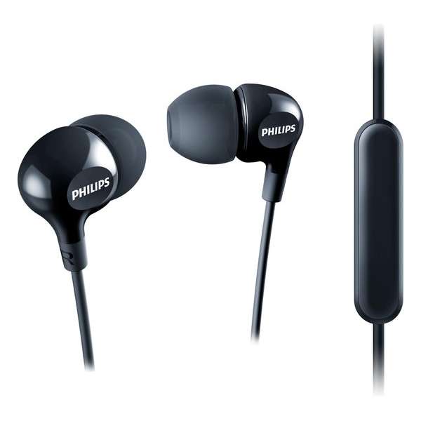 Philips SHE3555BK In-ear Stereofonisch Zwart mobiele hoofdtelefoon