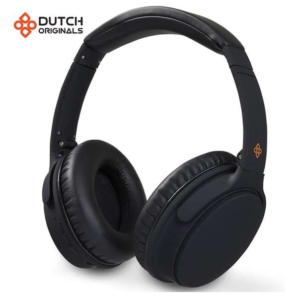 Noise Cancelling Koptelefoon - Zwart - Bluetooth Headset van Dutch Originals