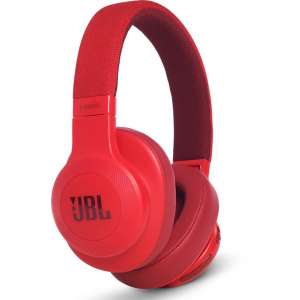 JBL E55BT - Draadloze over-ear koptelefoon - Rood