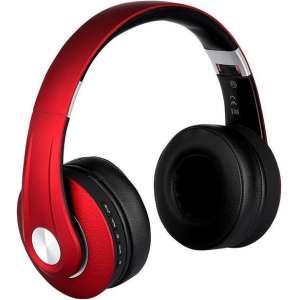 V-tac VT-6322 Bluetooth draadloze koptelefoon - verstelbaar - rood
