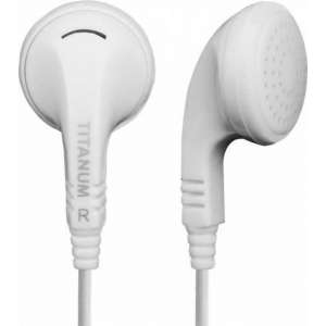 TITANUM TH108W headphones/headset Hoofdtelefoons In-ear Wit