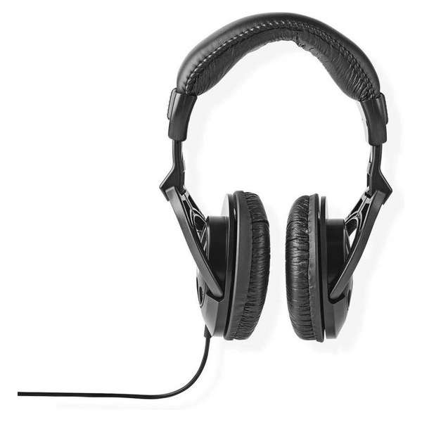 Nedis Koptelefoon Bedraad | Over-ear | 2.5 m | 40 mm Drivers | Zwart