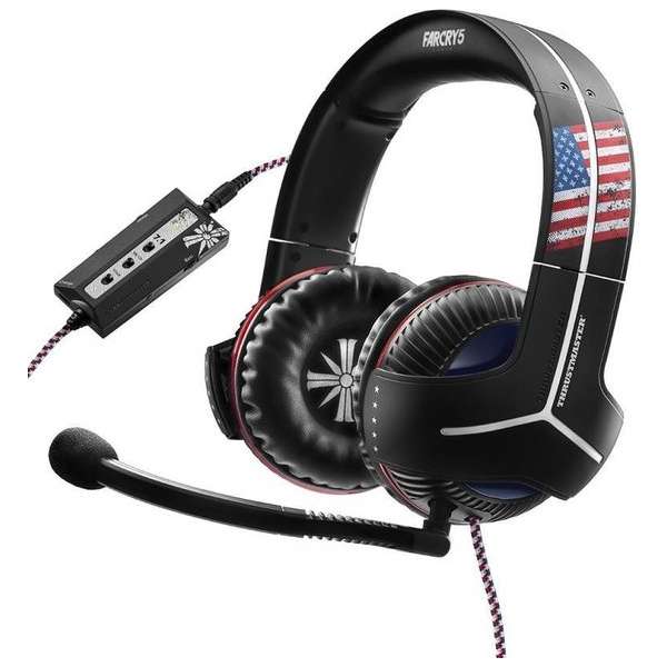 Thrustmaster Y-350CPX 7.1 Powered Far Cry 5 Edition Headset Hoofdband Zwart, Blauw, Rood, Wit
