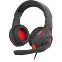 GENESIS Radon 200 Headset Hoofdband Zwart, Rood