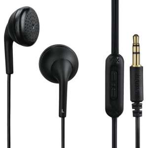 Hama Koptelefoon "Smart4Music", earbuds, volumeregelaar, zwart