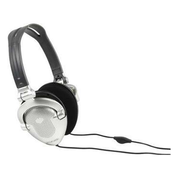 König CMP-HEADSET7 headphones/headset Hoofdband Zilver