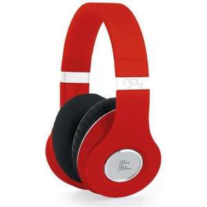 Njoy the Music Headphone - Over-ear koptelefoon - Rood