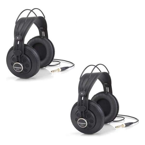 Samson SR850P headphones/headset Hoofdtelefoons Hoofdband Zwart