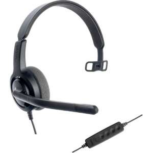 Axtel Voice UC28 mono NC USB koptelefoon voor PC/Laptop | Office Headset, Thuiswerk en Muziek | Skype for Business