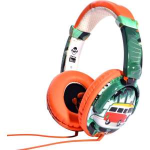 iDance Ibiza 106 Headset Hoofdband Multi kleuren, Oranje