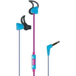 Vivanco SPX 60 P Headset oorhaak, In-ear Zwart, Blauw, Roze