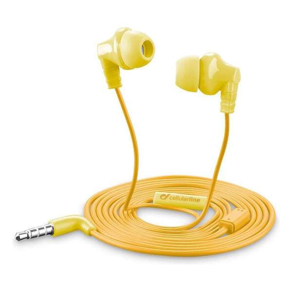 Cellularline CRICKETSMARTY headphones/headset In-ear Geel
