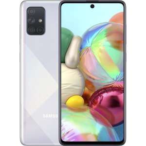 Samsung - Galaxy A71 - Dual-Sim - 128GB - Crush White