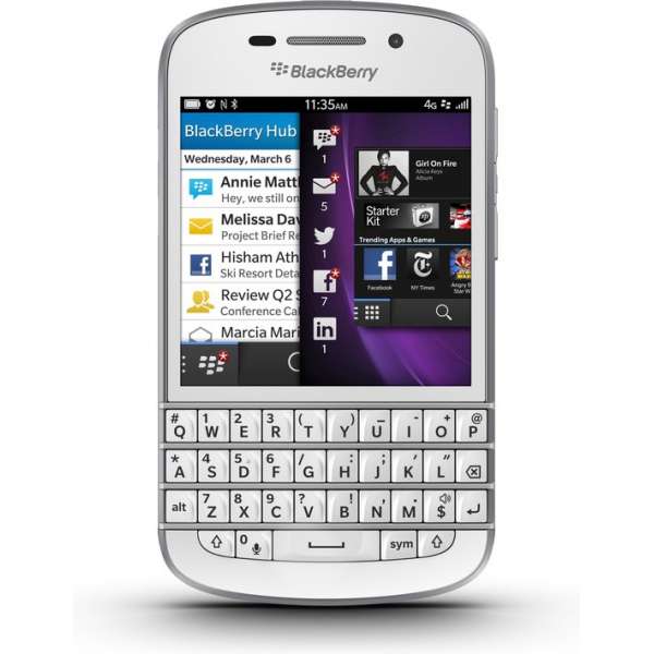 BlackBerry Q10 16GB 4G Wit