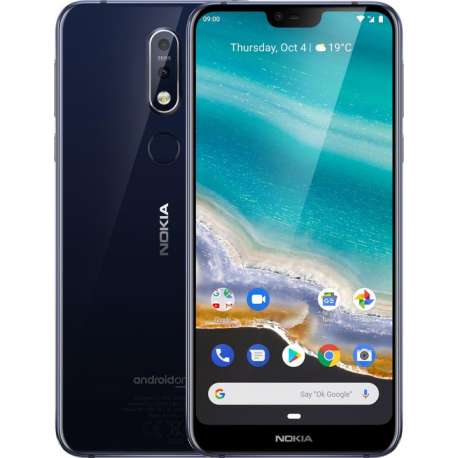 Nokia 7.1 - 32GB - Single SIM - Blauw
