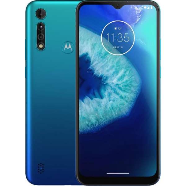 Motorola Moto G8 Power Lite - mermaid gradient light blue