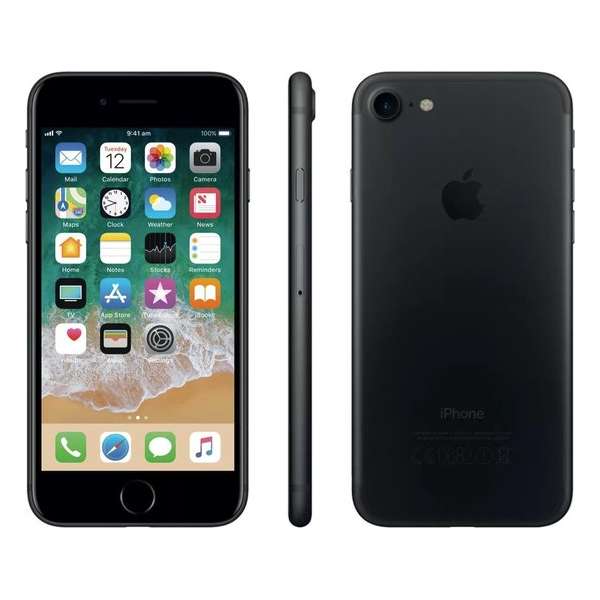 Apple iPhone 7 - Alloccaz Refurbished - A grade (Zo goed als nieuw) - 128GB - Zwart