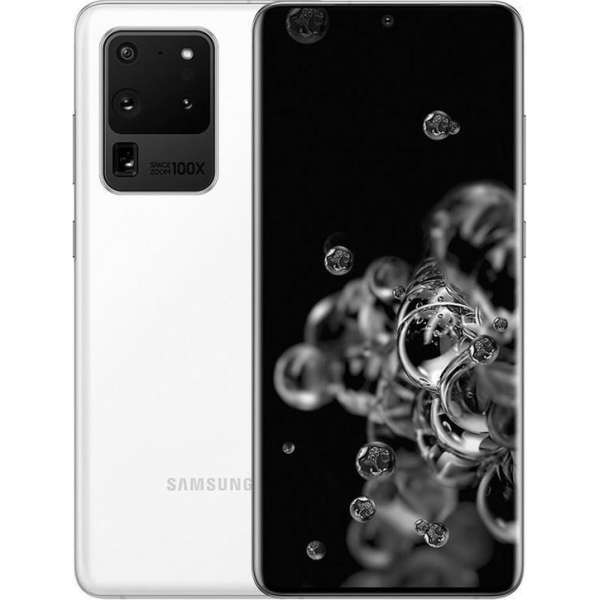 Samsung Galaxy S20 Ultra - 5G - 128GB - Cloud White