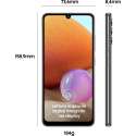Samsung Galaxy SM-A325F/DS 16,3 cm (6.4") Dual SIM Android 11 4G USB Type-C 4 GB 128 GB 5000 mAh Zwart