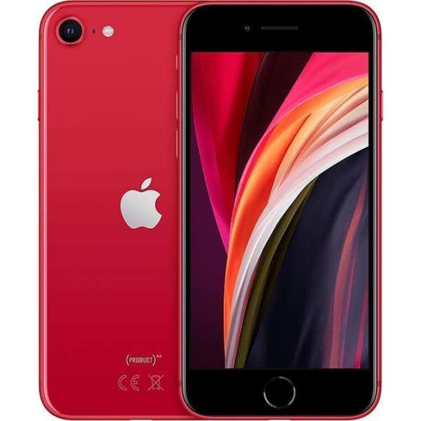 Apple iPhone SE (2020) - Refurbished door Forza - A grade (Zo goed als nieuw) - 64GB - Rood