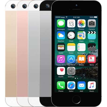 Apple iPhone SE - Refurbished door Leapp - B grade (Lichte gebruikssporen) - 64GB - Zilver