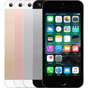 Apple iPhone SE - Refurbished door Leapp - B grade (Lichte gebruikssporen) - 16GB - Zilver