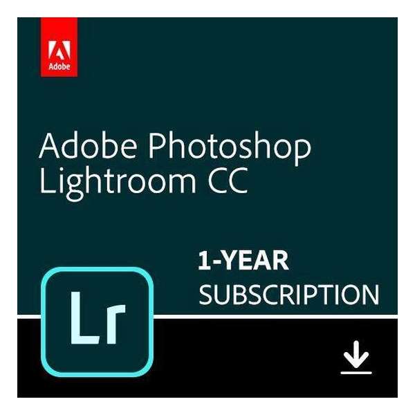 Adobe Photoshop Lightroom CC - 1 Apparaat - 1 Jaar - 1TB Cloudopslag - Nederlands / Engels - Windows / Mac Download