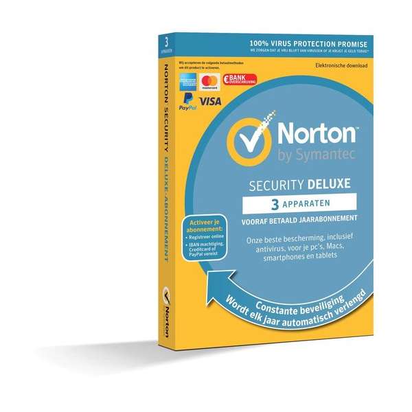 Norton Security Deluxe 3 Apparaten