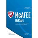 McAfee Livesafe - Nederlands / 5 Apparaten 1 Jaar / Windows / Mac / Android / IOS