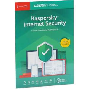 Kasperksy Internet Security | 3 Apparaten | 1 Jaar | Engelse verpakking | 2020