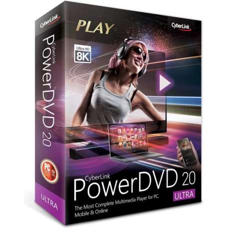 Cyberlink PowerDVD 20 Ultra - Meertalig - Windows download