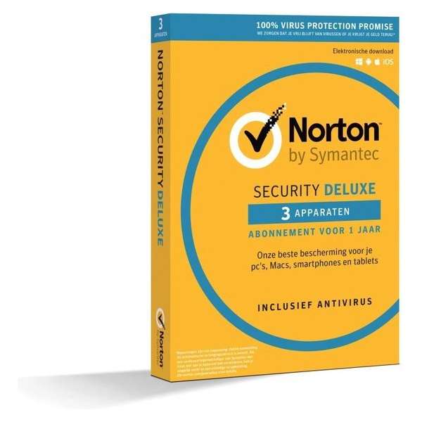 NortonLifeLock Norton Security Deluxe 1 licentie(s) 1 jaar Nederlands