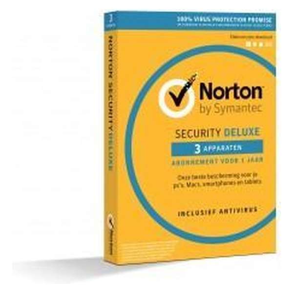 Norton Security Deluxe 3-Apparaten 1jaar 2020 - Antivirus inbegrepen - Windows | Mac | Android | iOS