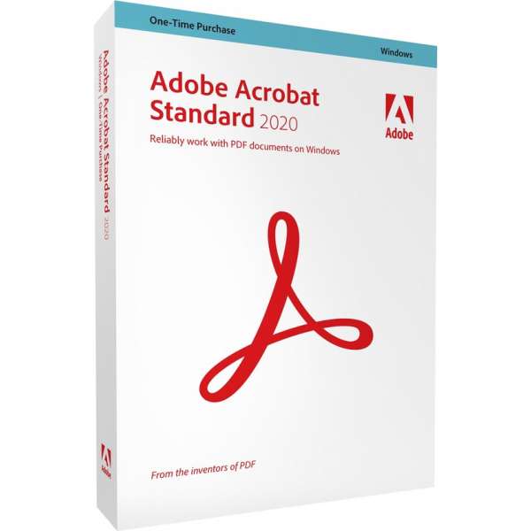 Adobe Acrobat 2020 Standard  - Nederlands / Engels / Frans - Windows download