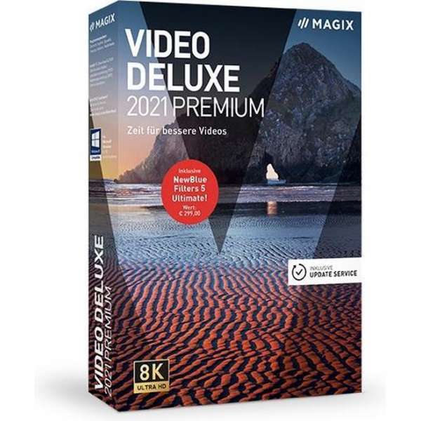 MAGIX Video Deluxe Premium 2021 - Nederlands/ Engels/ Frans - Windows download