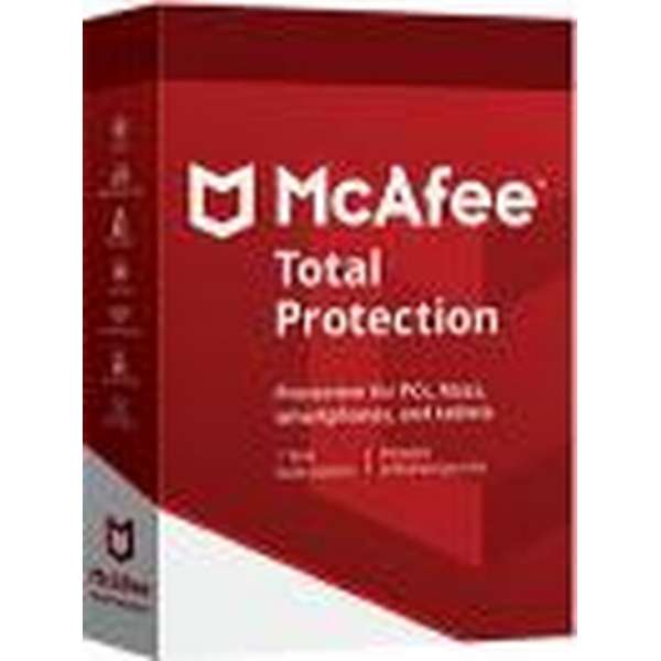 McAfee Total Protection 10-PC 1 jaar